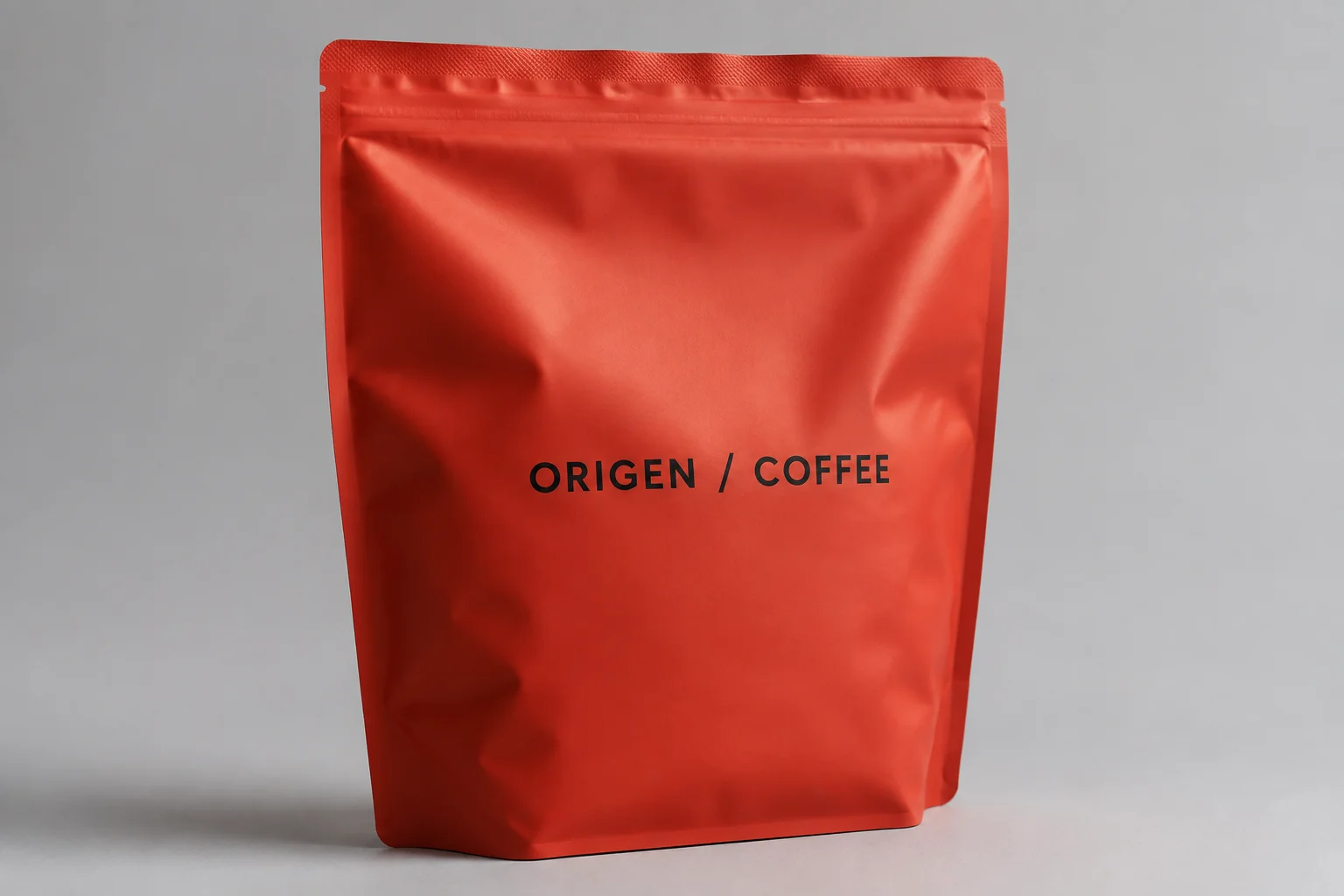 Vermilion coffee pouch, concept design
